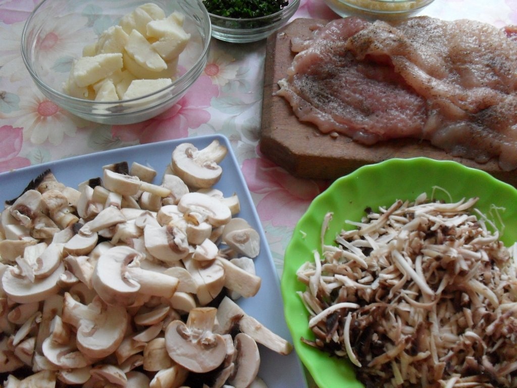 Buzunare cu ciuperci