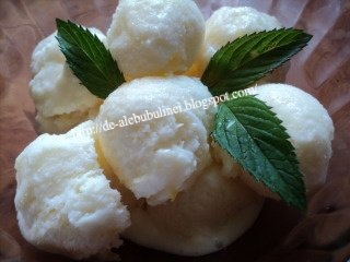 Inghetata cu iaurt si frisca