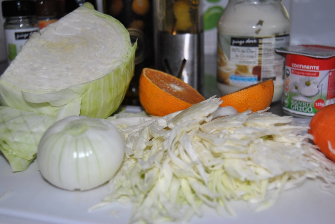 Salatã de varzã á Normandia