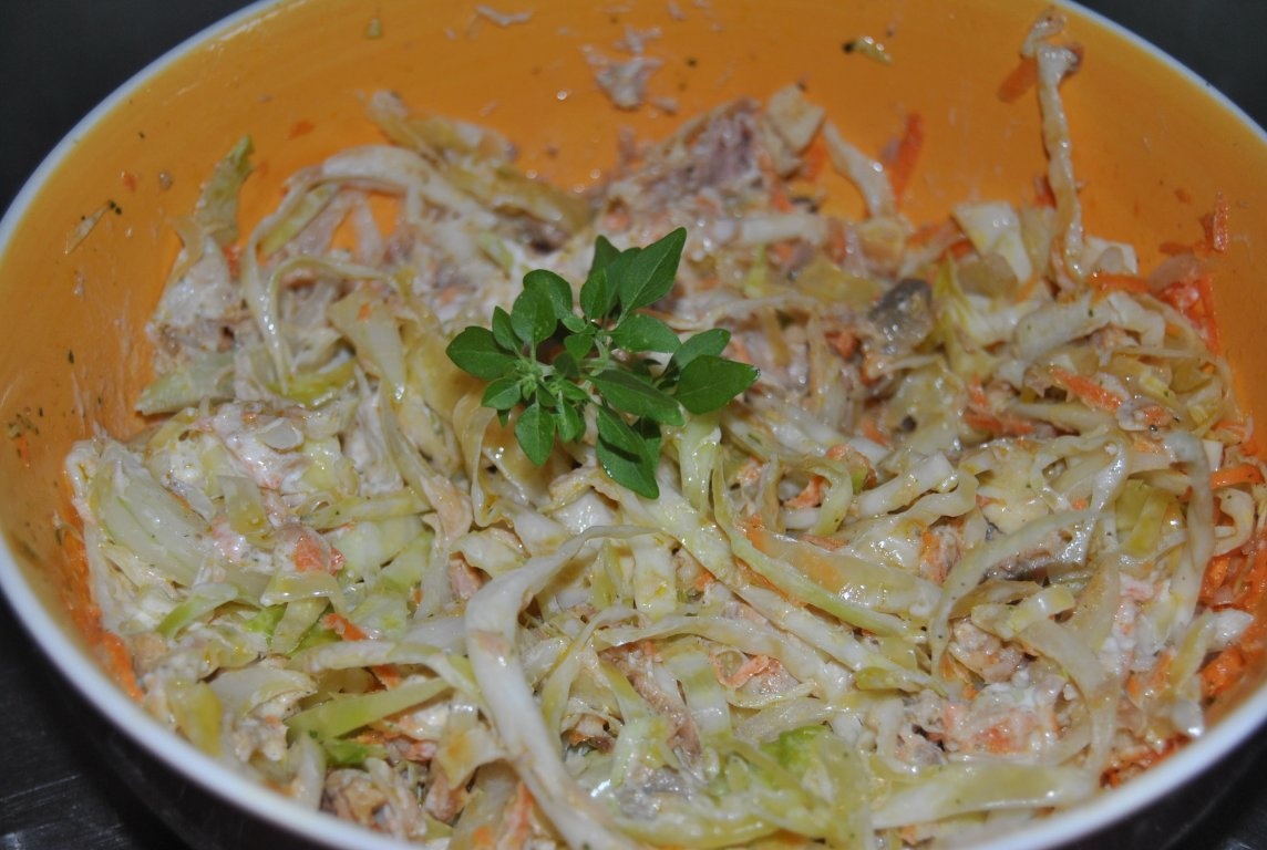 Salatã de varzã á Normandia