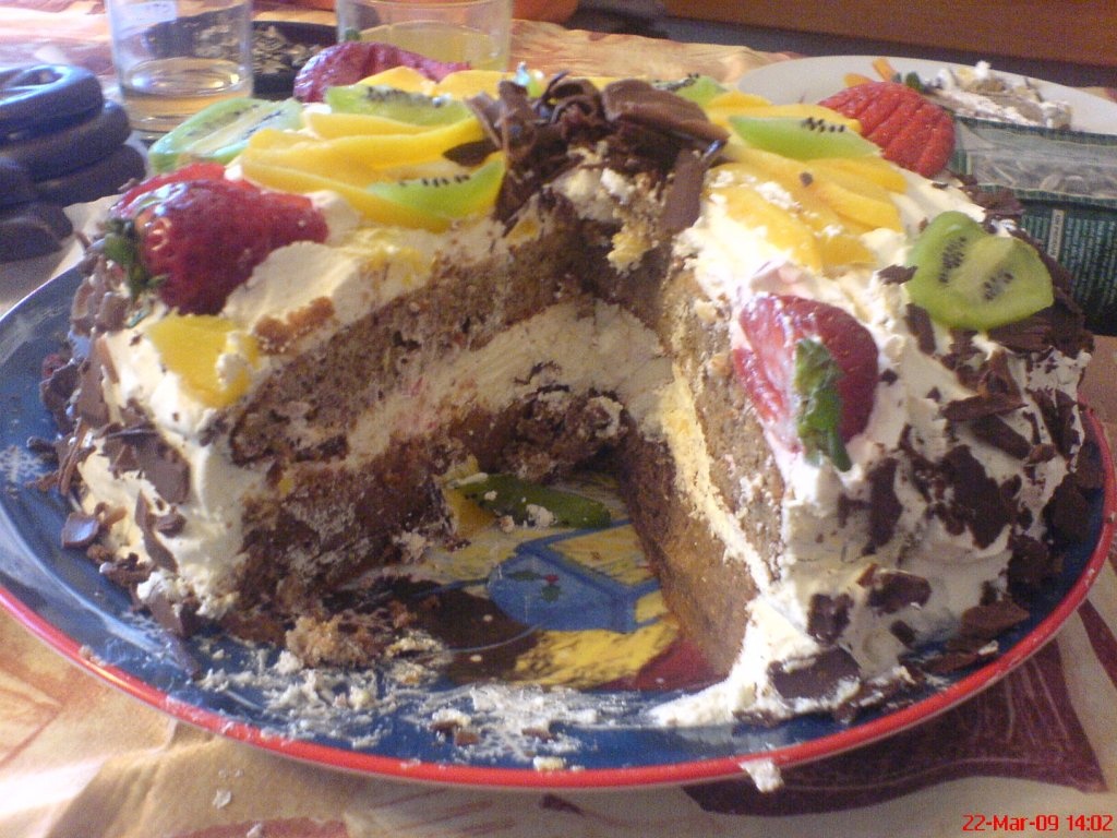 Tort fantezie de fructe
