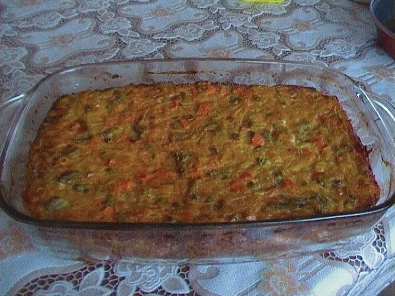 Musaca din piept de pui si legume