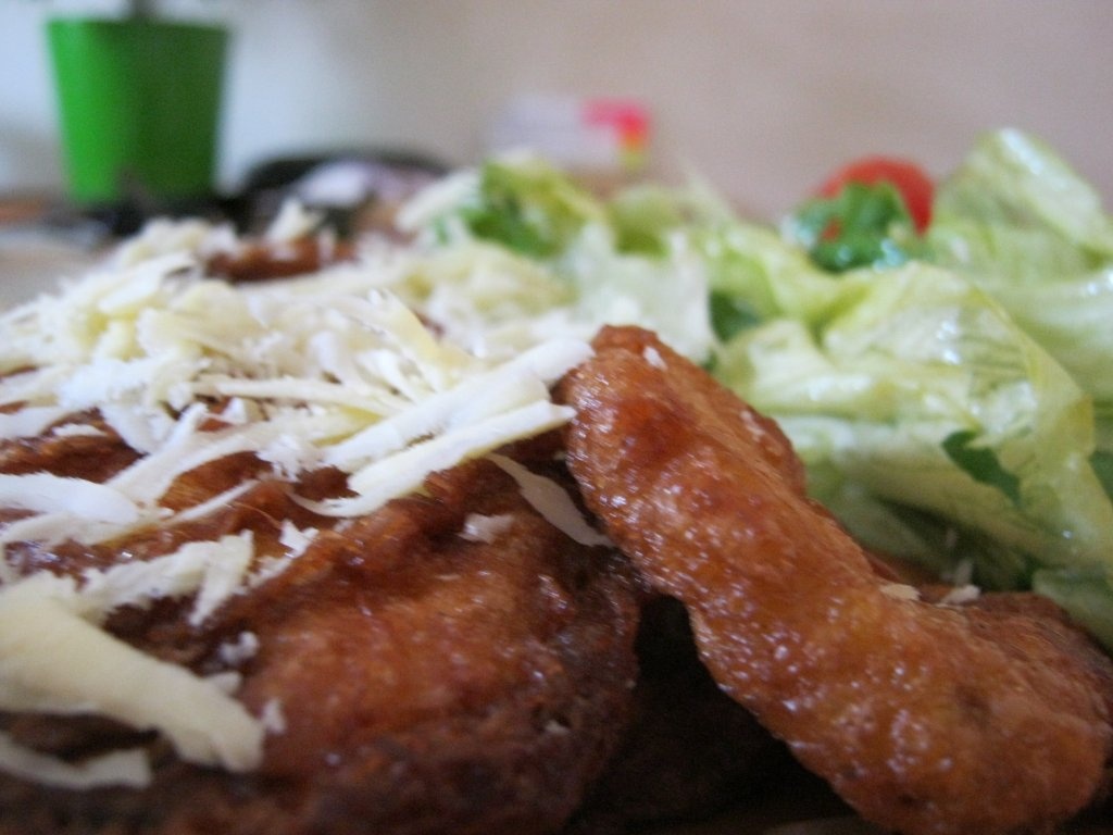 Dovlecei pane cu salată verde