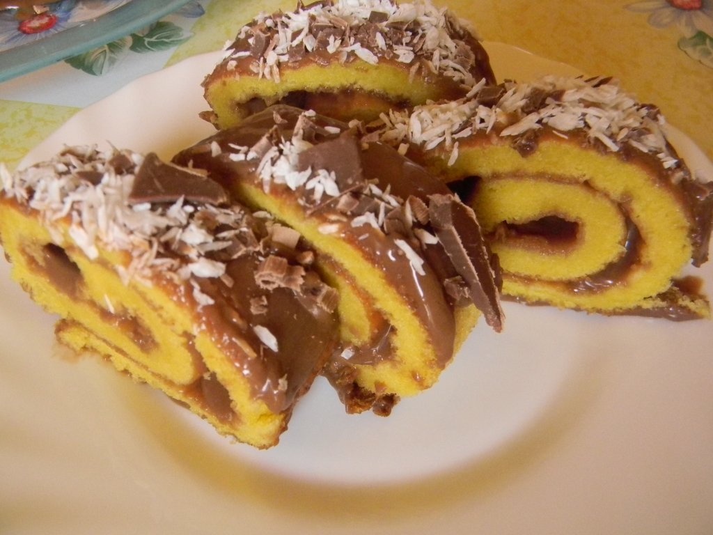 Rulada cu nutella