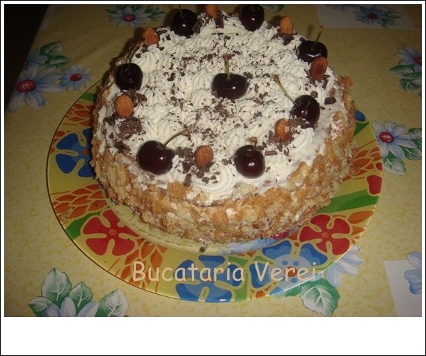 Tort diplomatic cu visine