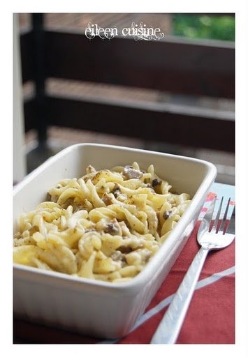 Spaghete Carbonara rețetă cu ciuperci