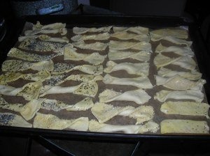 Saleuri cu mac, susan si chimen