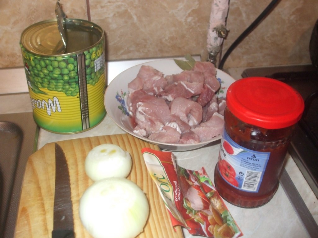 Mazare cu carne de porc
