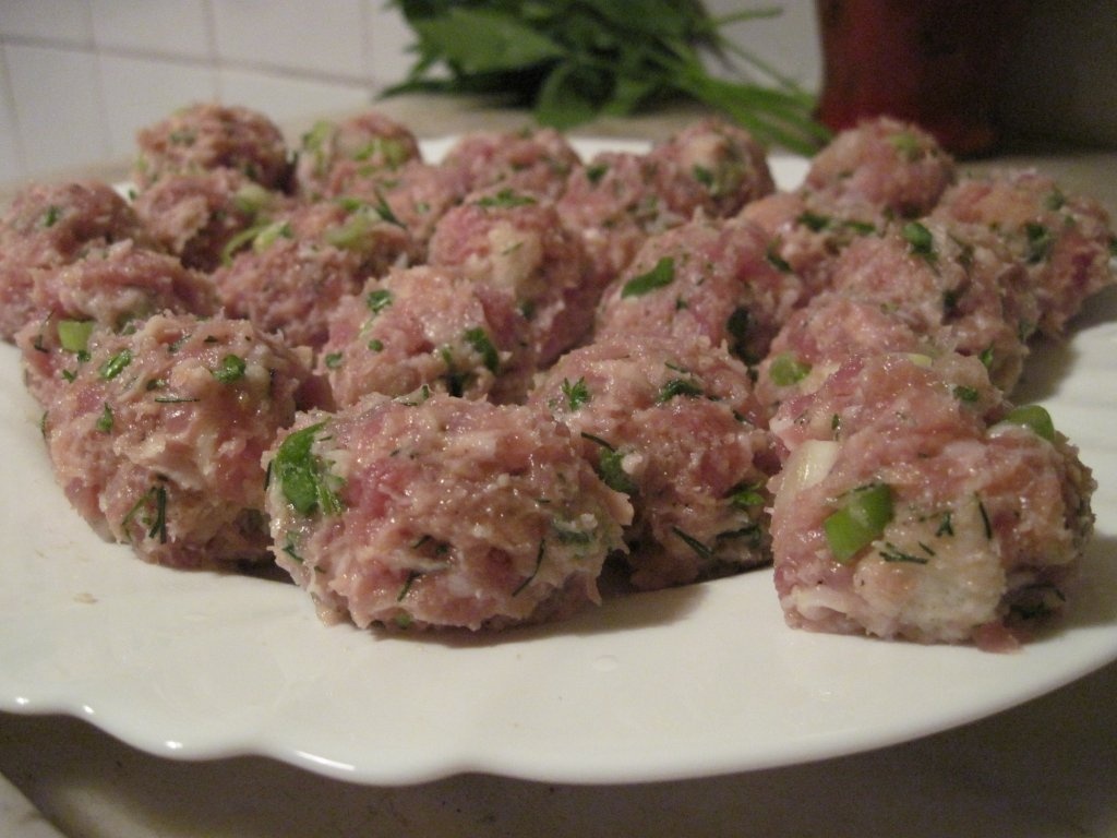 Chiftelute aromate "Red delight"