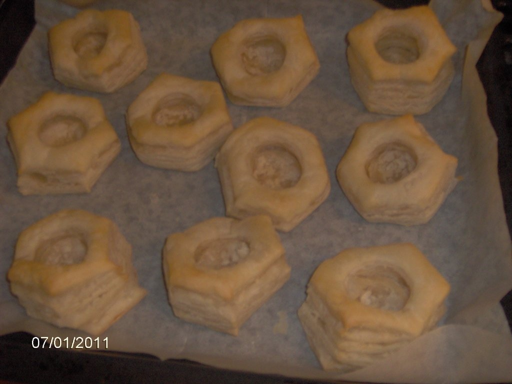 Hexagone cu ciuperci