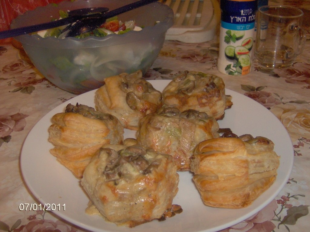 Hexagone cu ciuperci