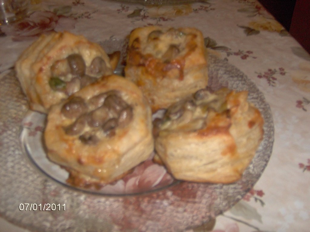 Hexagone cu ciuperci