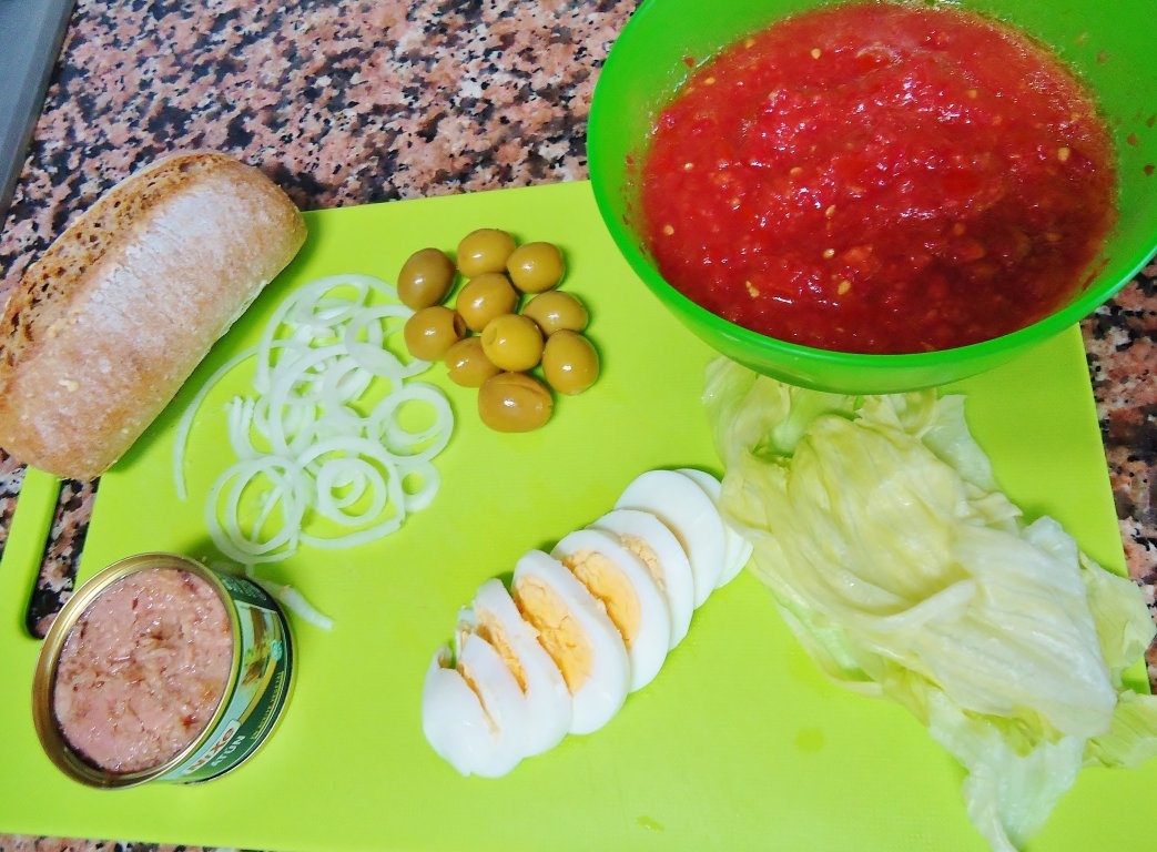 Sandwich mediterránean