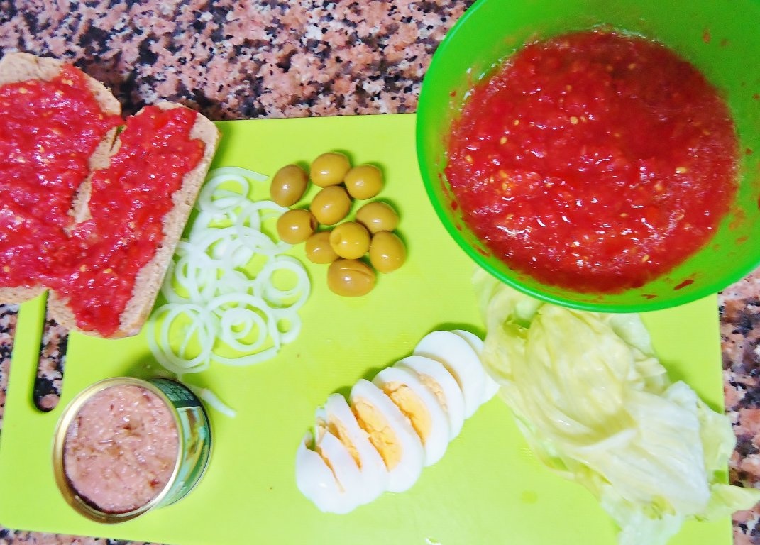 Sandwich mediterránean