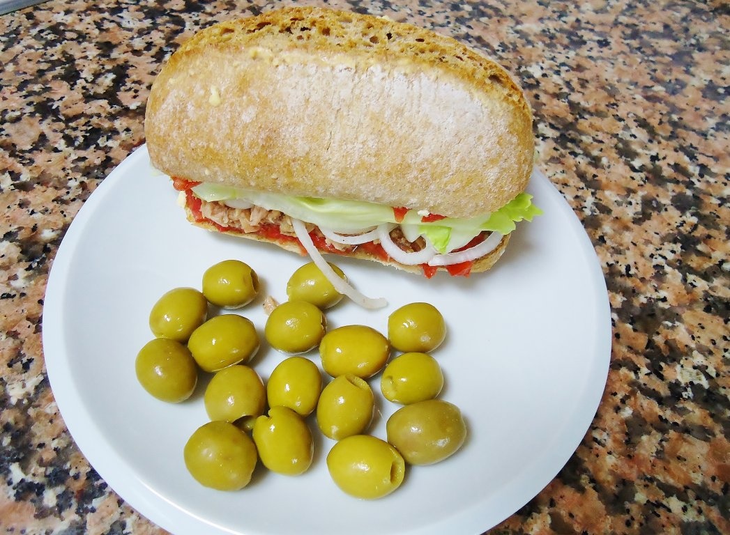 Sandwich mediterránean