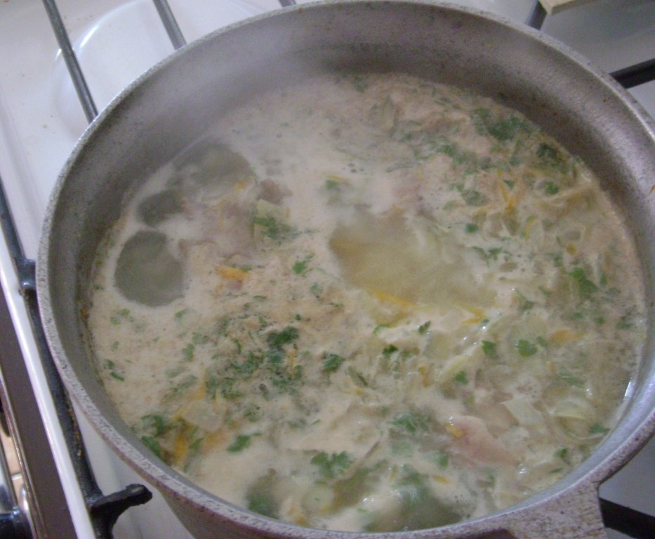 Ciulama cu limba de porc