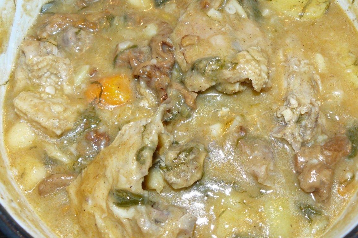 Tocăniţă de pasăre cu legume