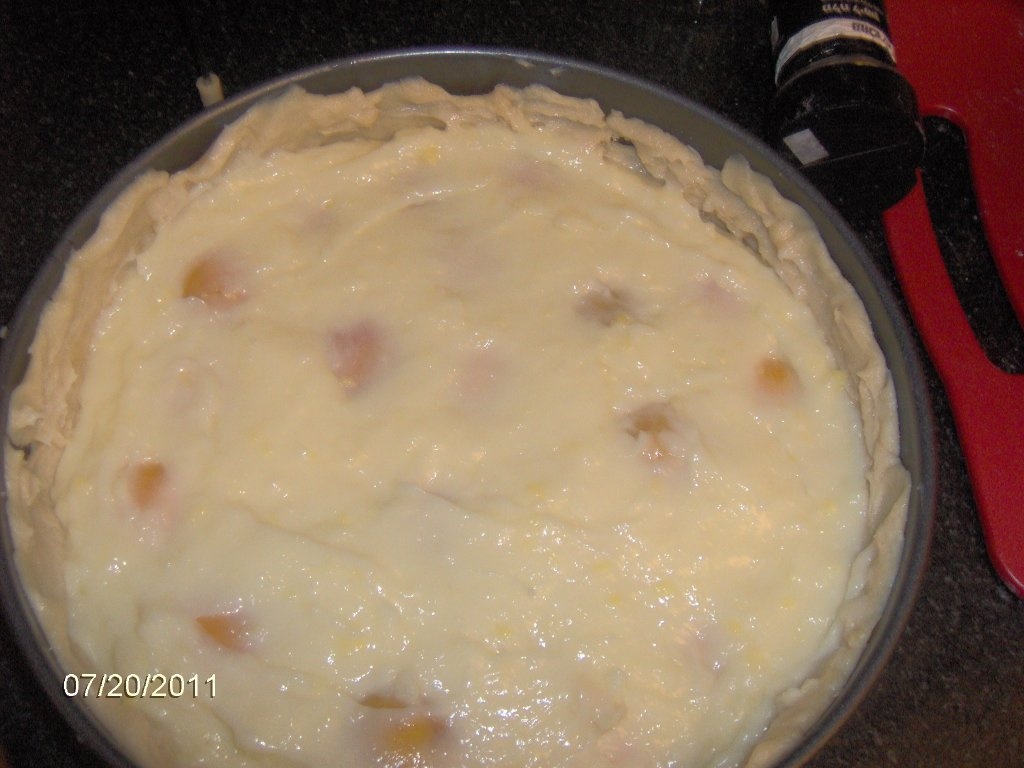 Tarta flan cu fructe