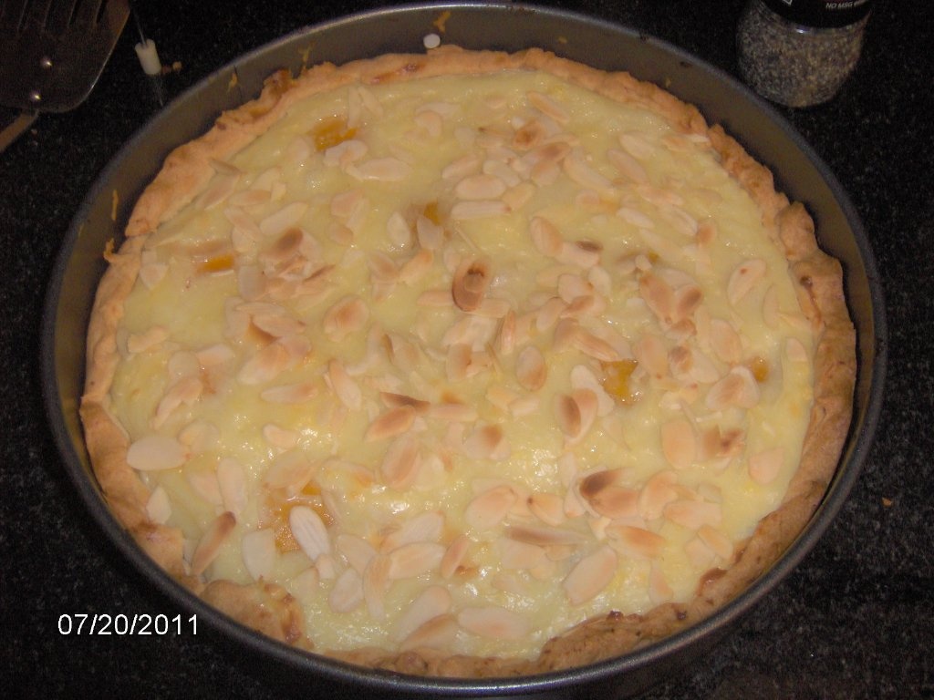 Tarta flan cu fructe