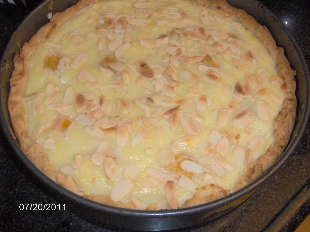 Tarta flan cu fructe