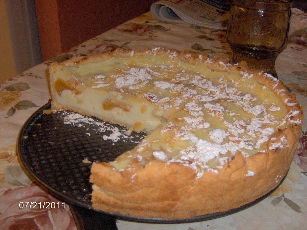 Tarta flan cu fructe