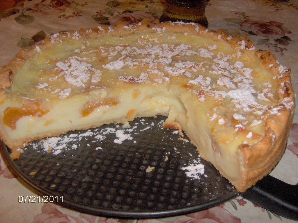 Tarta flan cu fructe