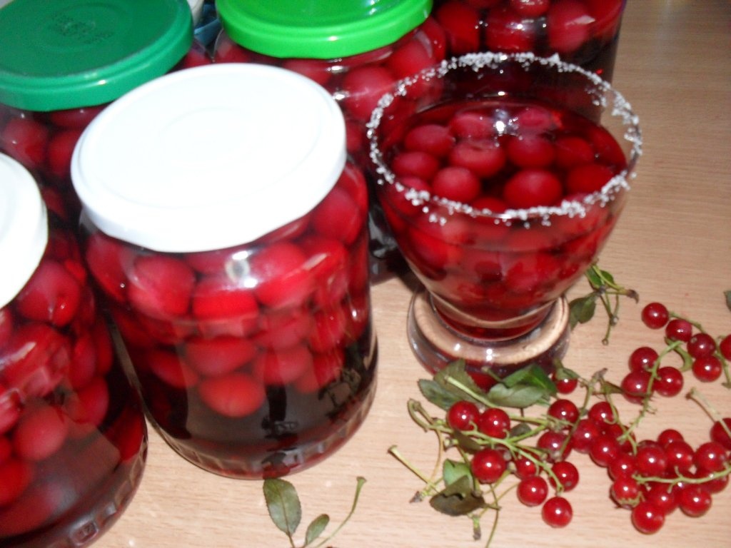 Compot de visine (fara conservant)