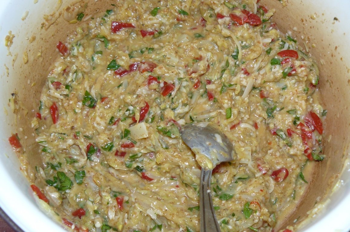 Aperitive cu brânză şi legume