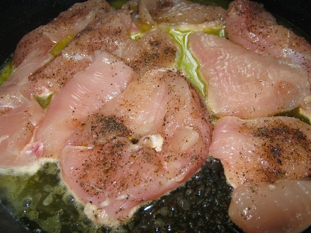 Pui în sos de cidru (reteta Turul Frantei Eurosport 2011)