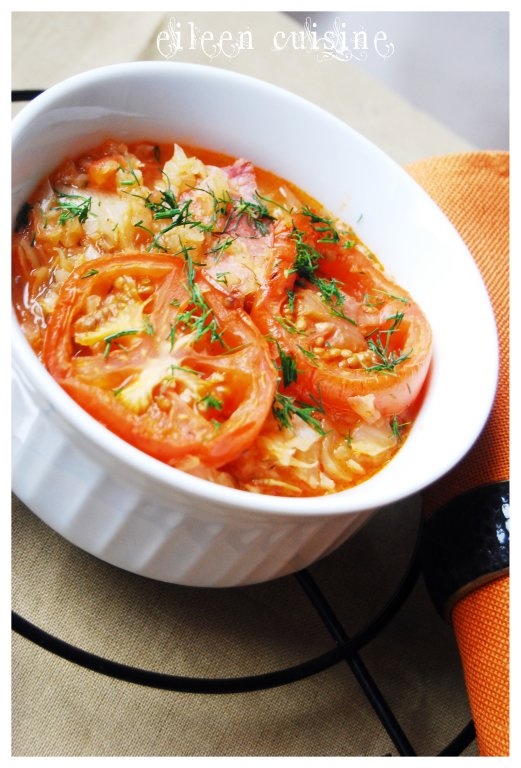 Varza dulce la cuptor