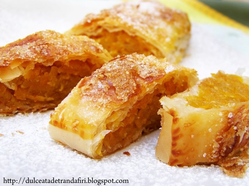 Strudel de dovleac