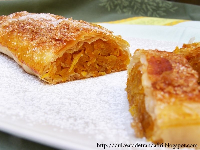 Strudel de dovleac