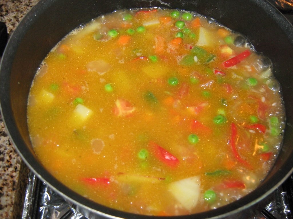 “Sherkasieh” cu pui – Pui chirchiz cu orez-reteta specific iordaniana