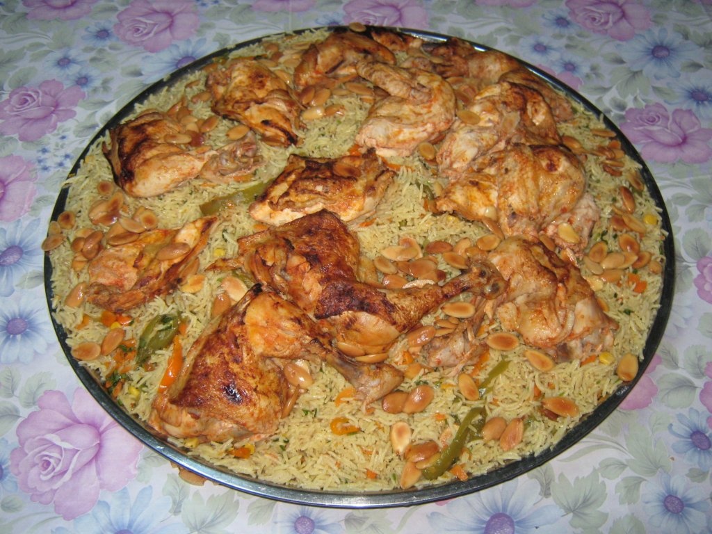 “Sherkasieh” cu pui – Pui chirchiz cu orez-reteta specific iordaniana