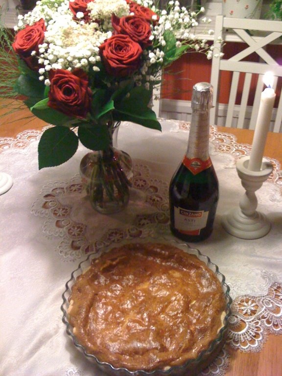 Tarta cu branza (Västerbottenostpaj)