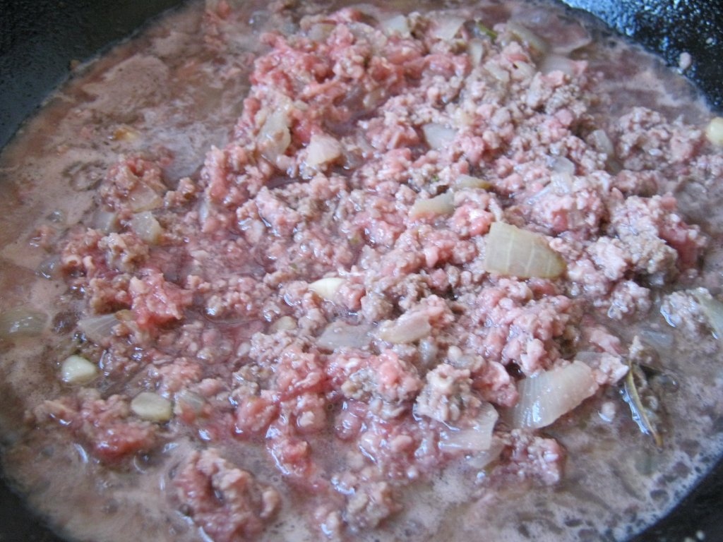 Pastitio cu carne de vită