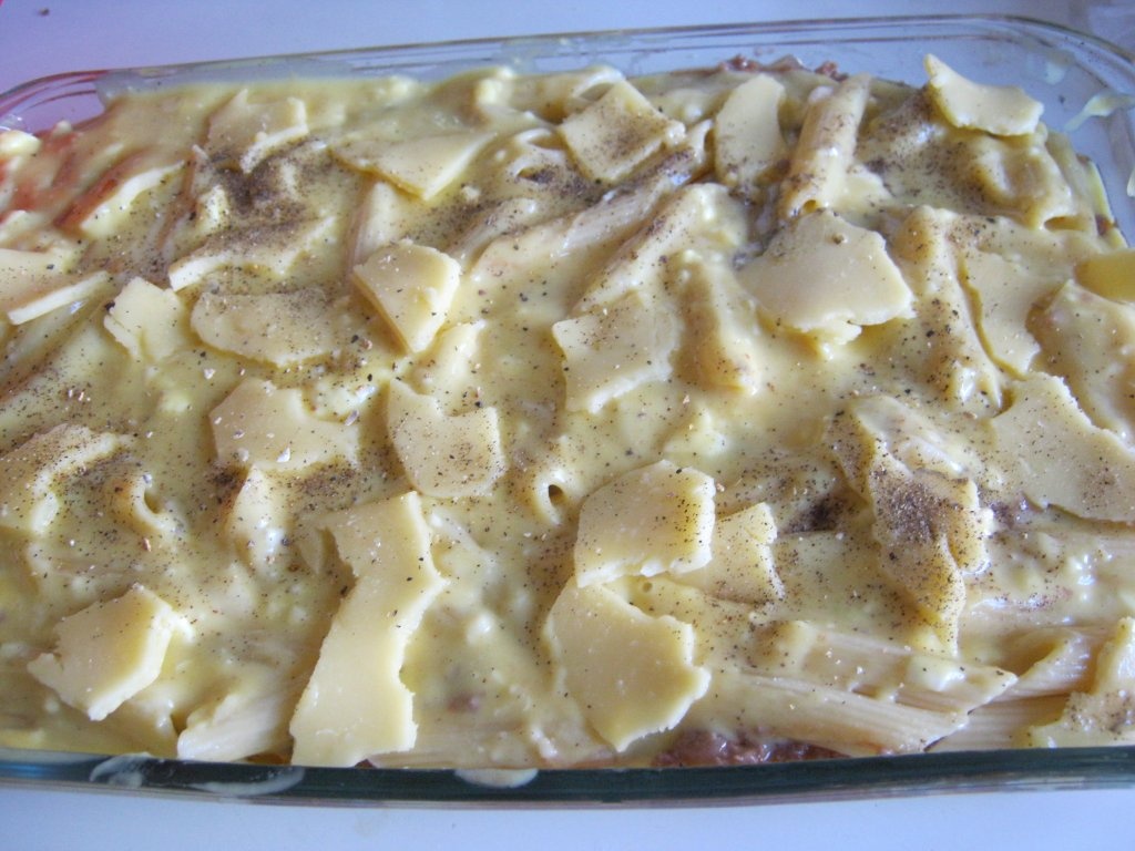 Pastitio cu carne de vită