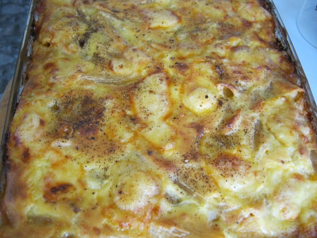 Pastitio cu carne de vită