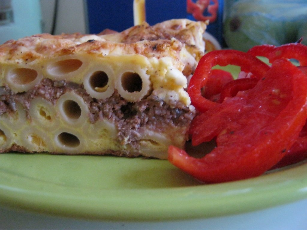 Pastitio cu carne de vită