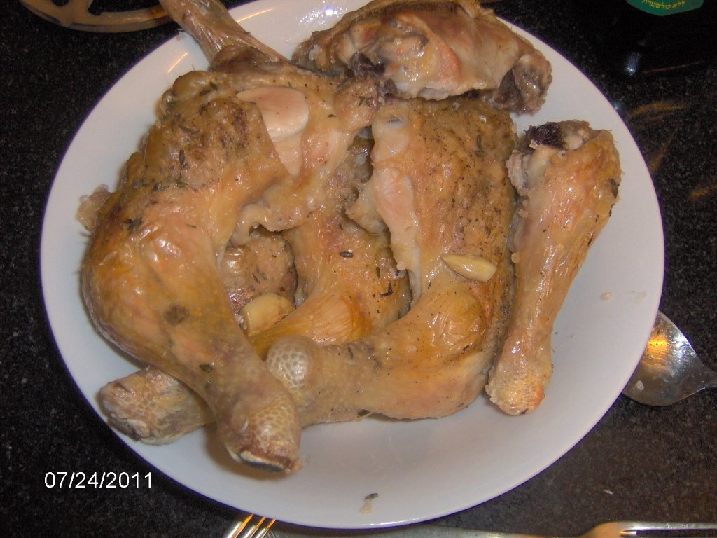 Pui in sos de lamaie si mirodenii