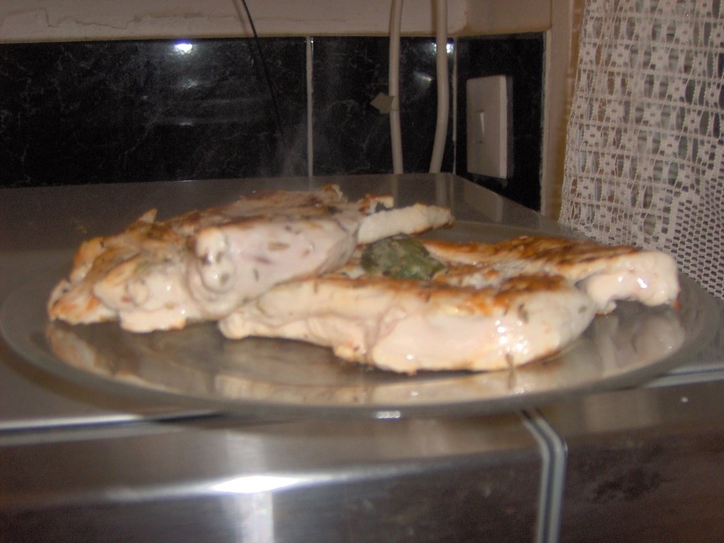 Piept de pui la gratar