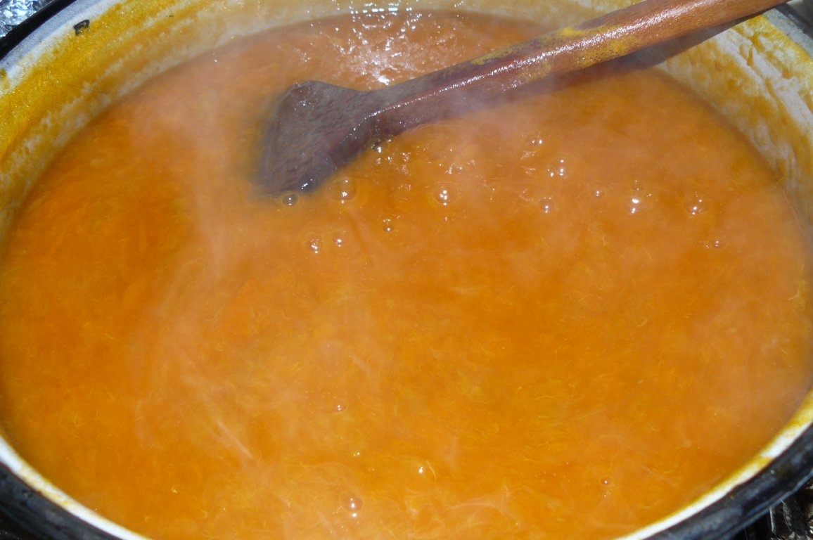 Dulceaţă de caise cu fructoză