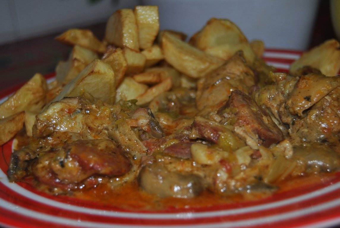 Pui la oalã- Frango no tacho