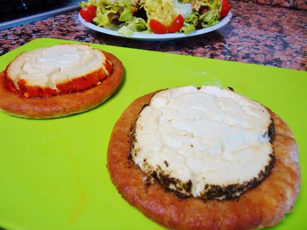 Salata cu branza de capra