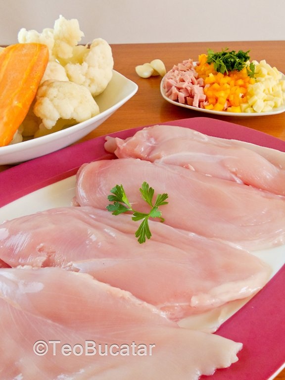 Piept umplut si conopida sotata