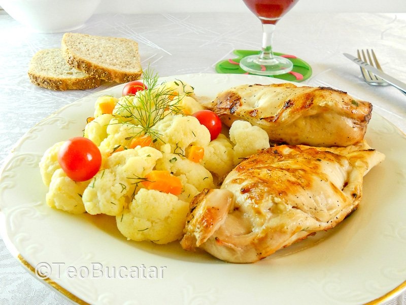 Piept umplut si conopida sotata