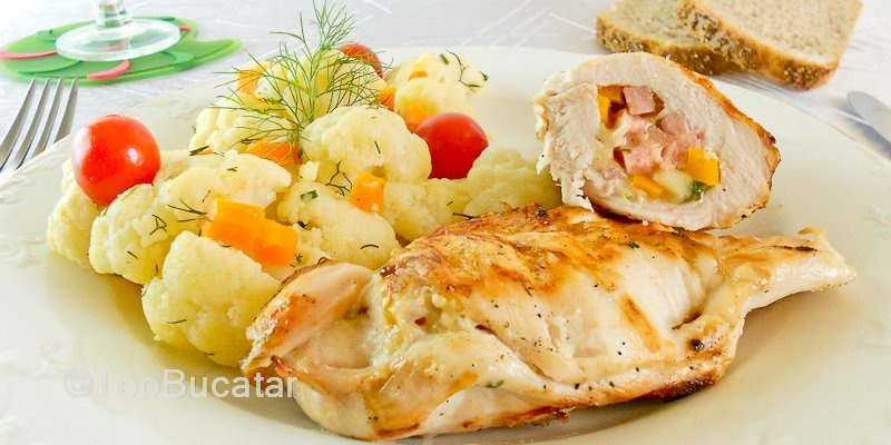 Piept umplut si conopida sotata