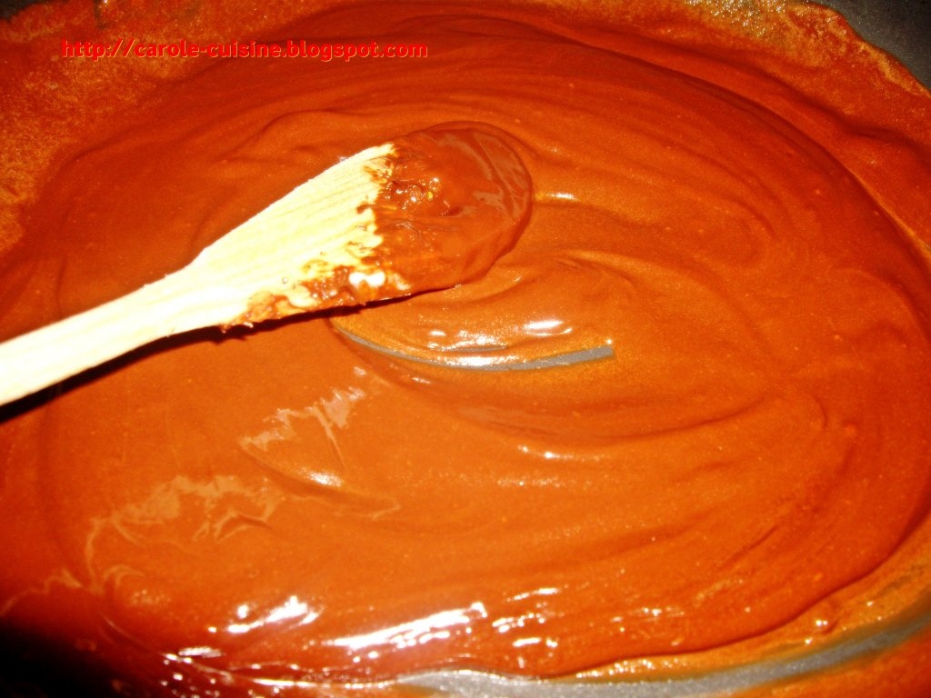 Chec fondant cu ciocolata