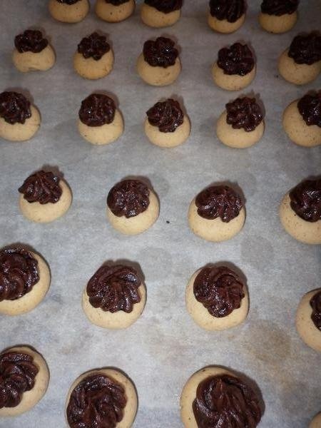 Prajiturele de lux cu crema de cacao