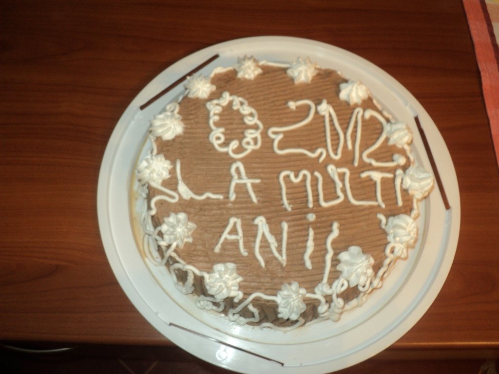 Tort  caramel cu crema ganache